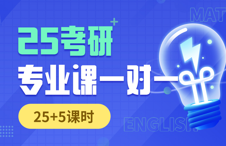 2025考研专业课1对1（25+5课时）
