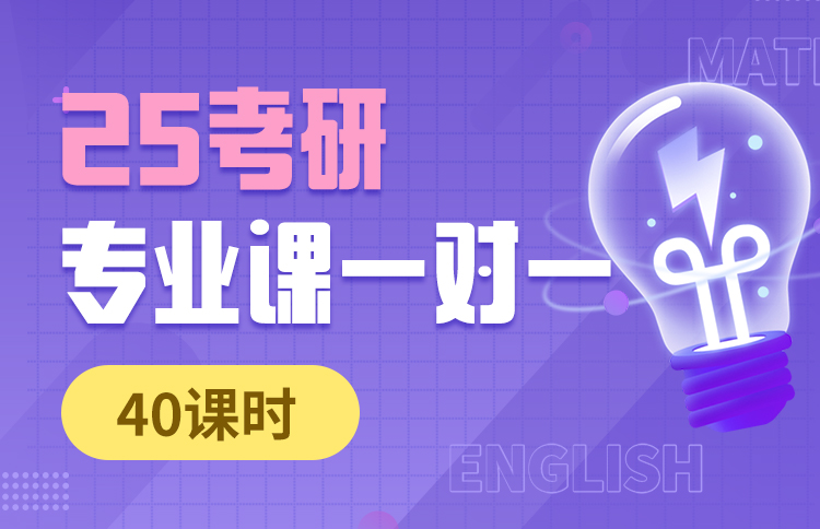 2025考研专业课1对1(40课时)
